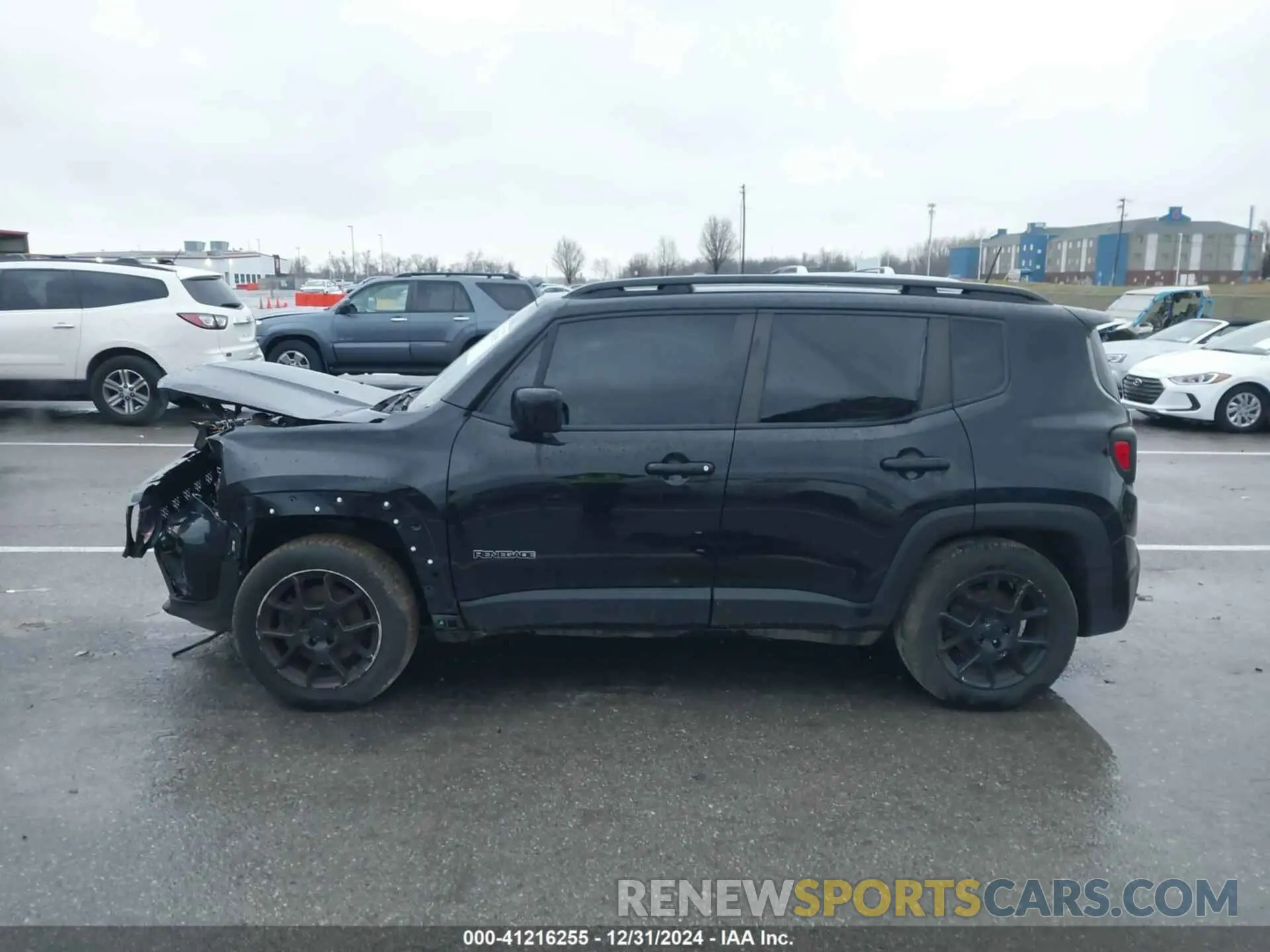 14 fotografías del automóvil dañado ZACNJCBB0MPM26206 JEEP RENEGADE 2021