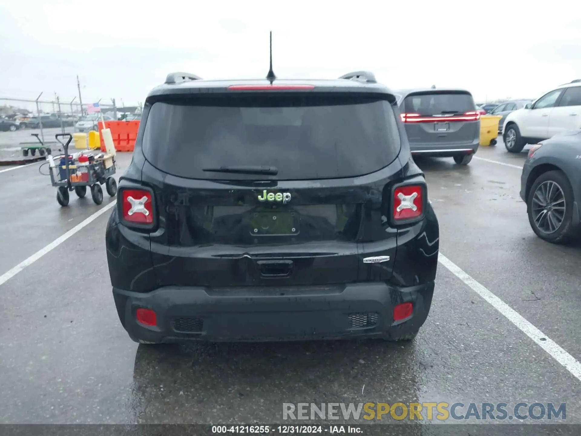 16 fotografías del automóvil dañado ZACNJCBB0MPM26206 JEEP RENEGADE 2021