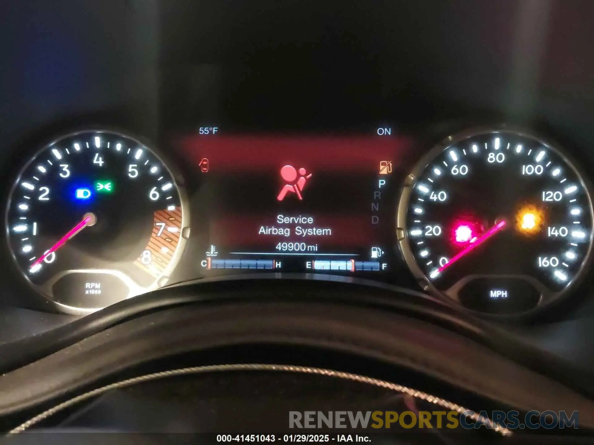 7 fotografías del automóvil dañado ZACNJCBB0MPM36606 JEEP RENEGADE 2021