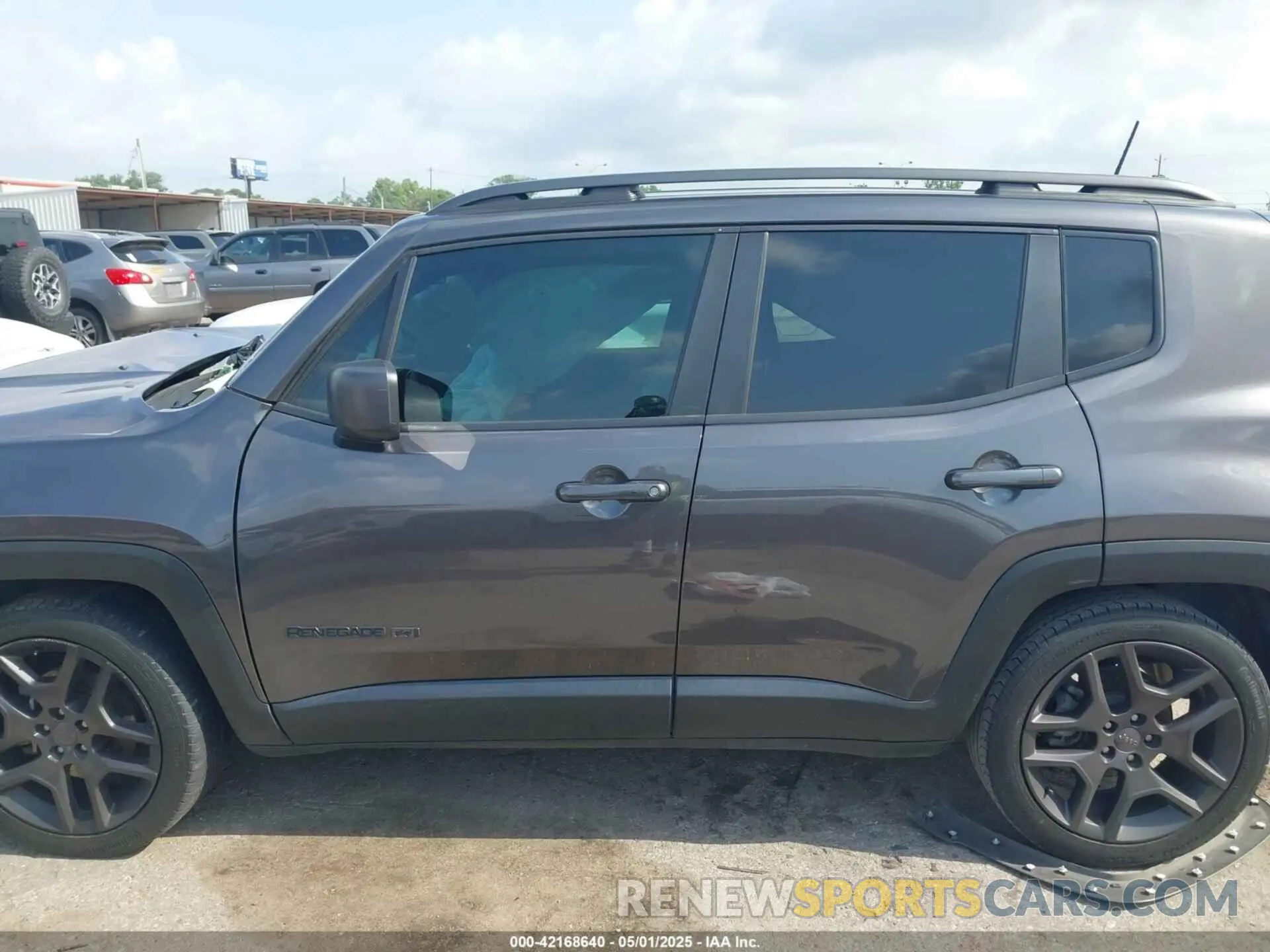 14 fotografías del automóvil dañado ZACNJCBB0MPM51753 JEEP RENEGADE 2021