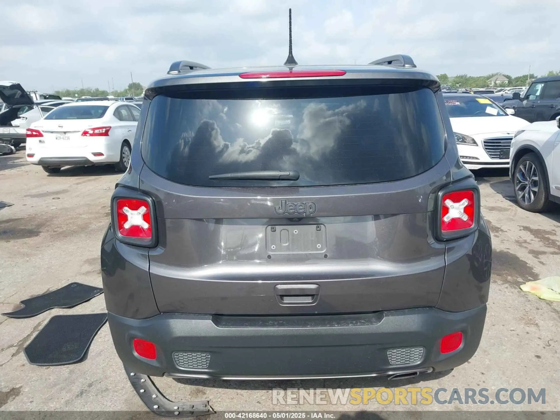 16 fotografías del automóvil dañado ZACNJCBB0MPM51753 JEEP RENEGADE 2021