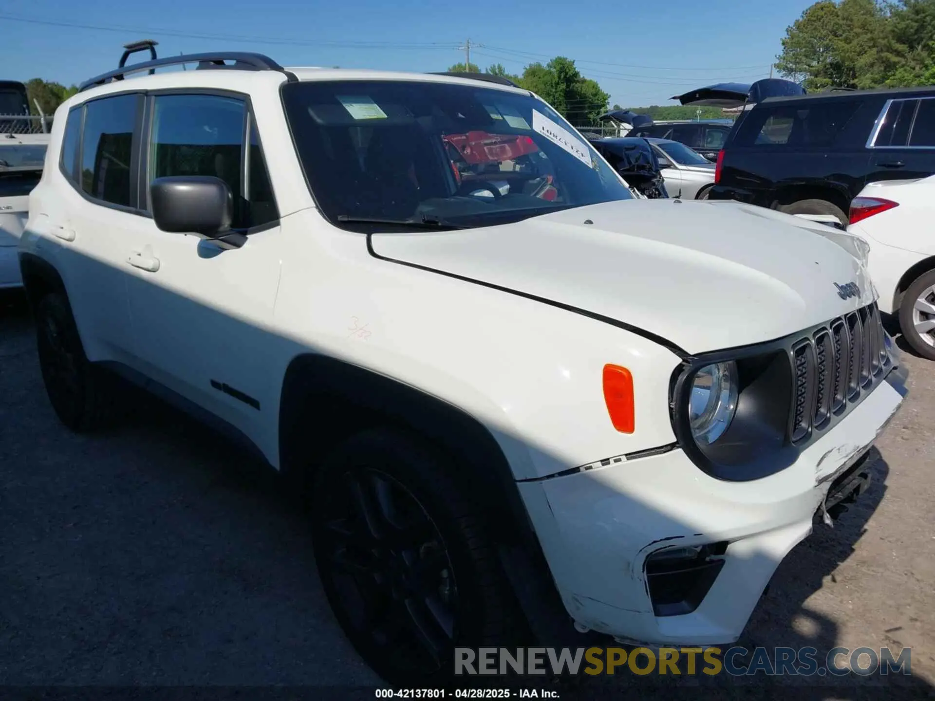 1 fotografías del automóvil dañado ZACNJCBB0MPM69573 JEEP RENEGADE 2021