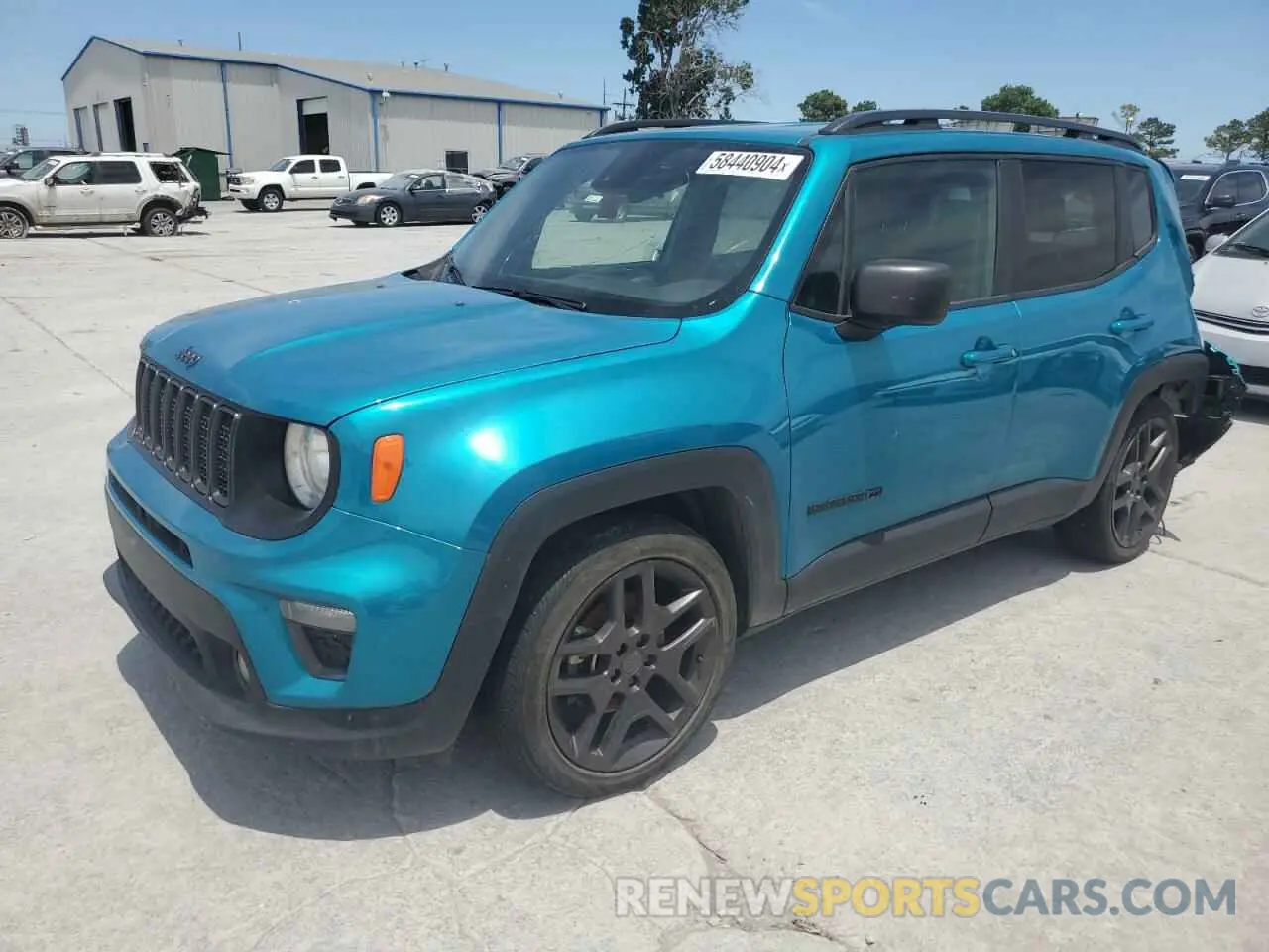 1 fotografías del automóvil dañado ZACNJCBB0MPN10266 JEEP RENEGADE 2021