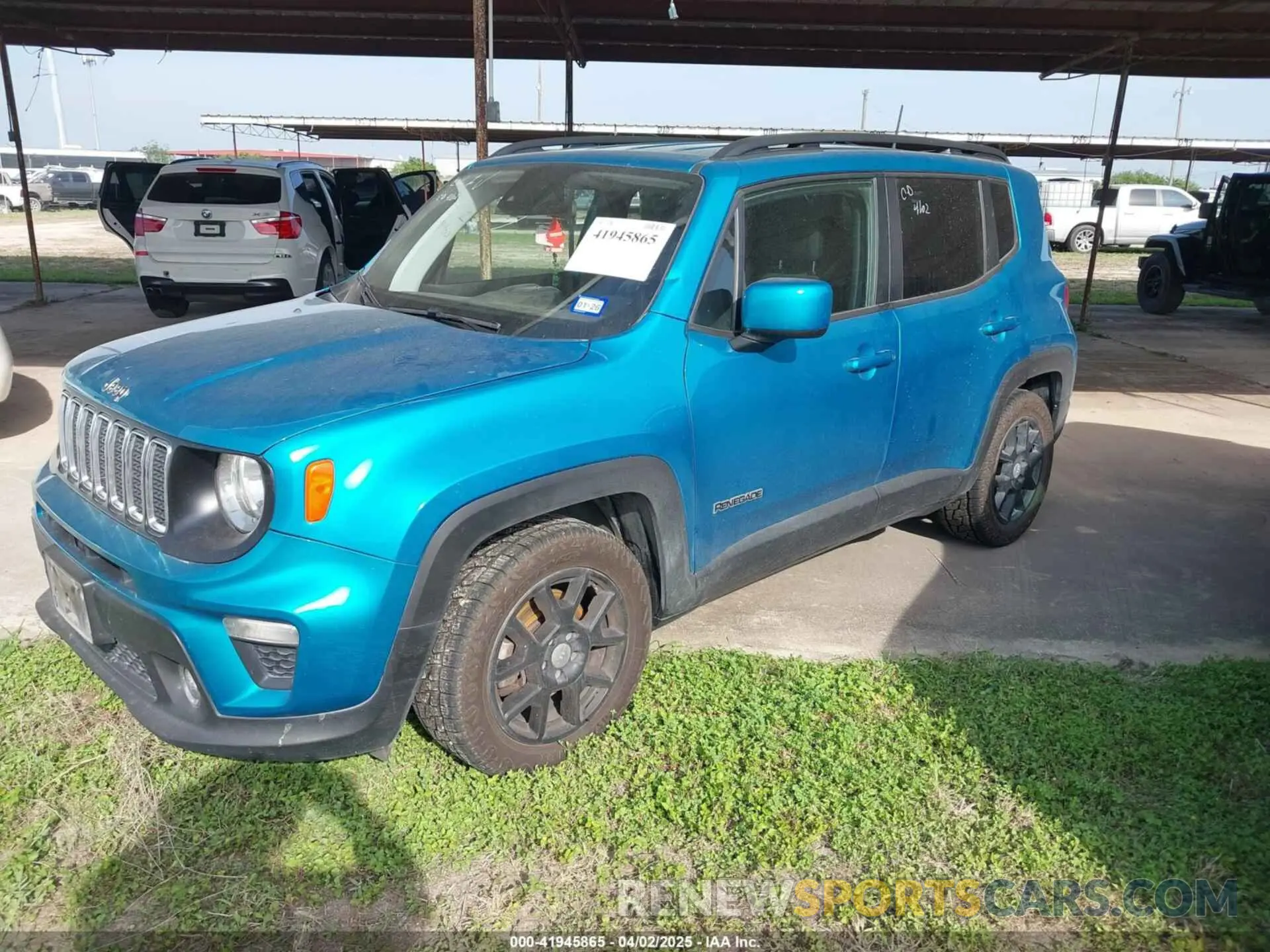 2 fotografías del automóvil dañado ZACNJCBB1MPM14226 JEEP RENEGADE 2021