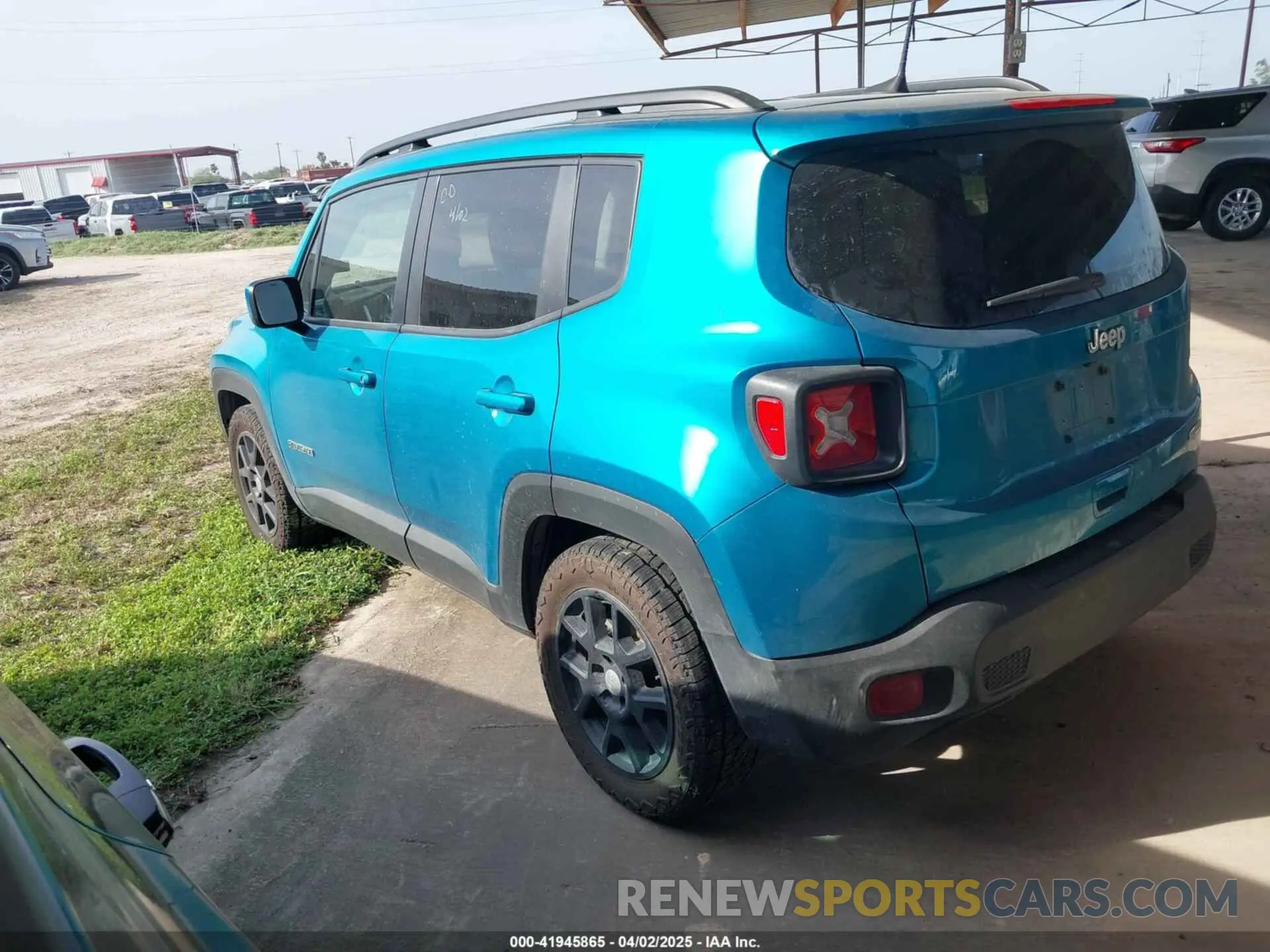 3 fotografías del automóvil dañado ZACNJCBB1MPM14226 JEEP RENEGADE 2021