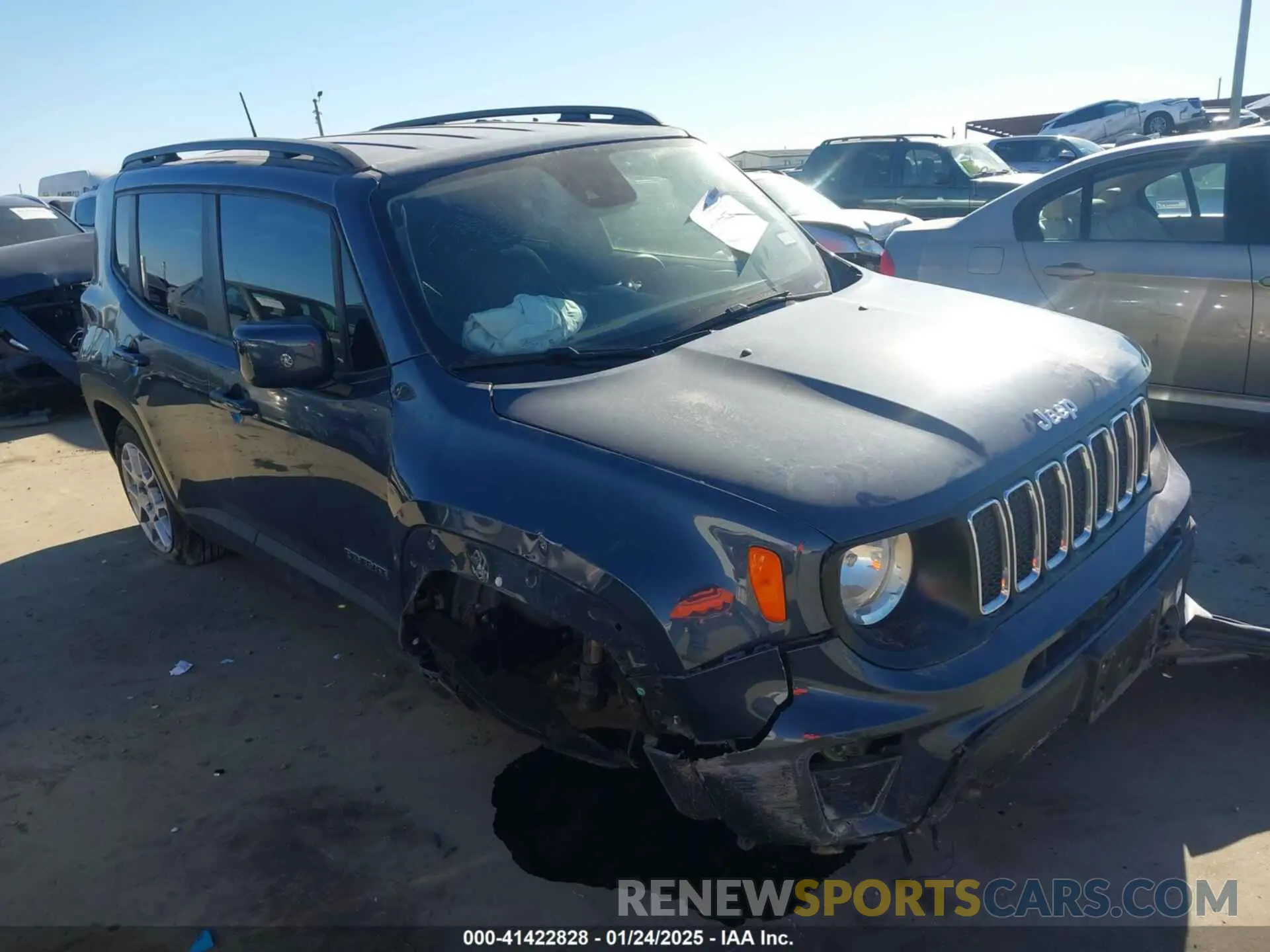1 fotografías del automóvil dañado ZACNJCBB1MPN26170 JEEP RENEGADE 2021