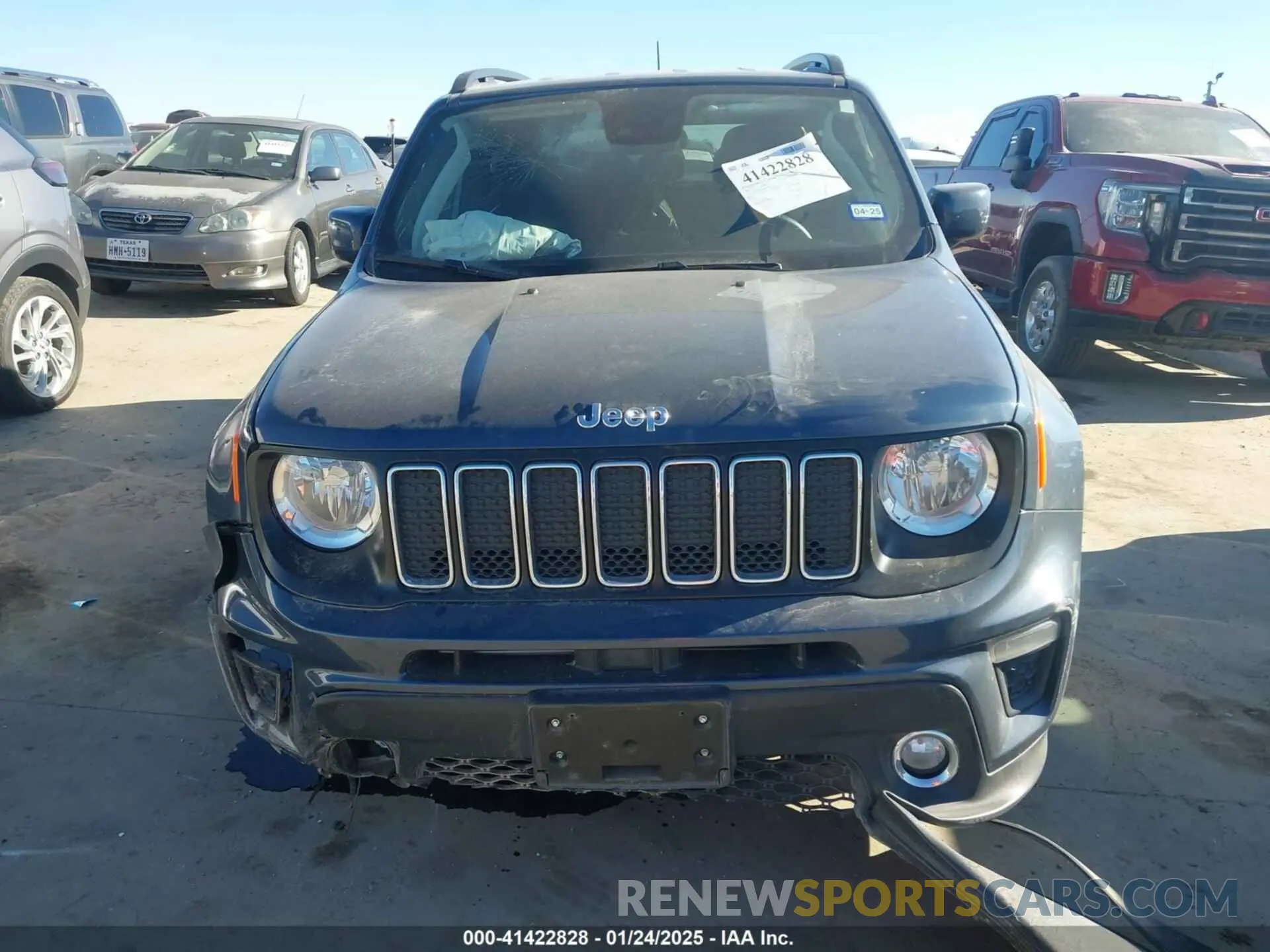 13 fotografías del automóvil dañado ZACNJCBB1MPN26170 JEEP RENEGADE 2021