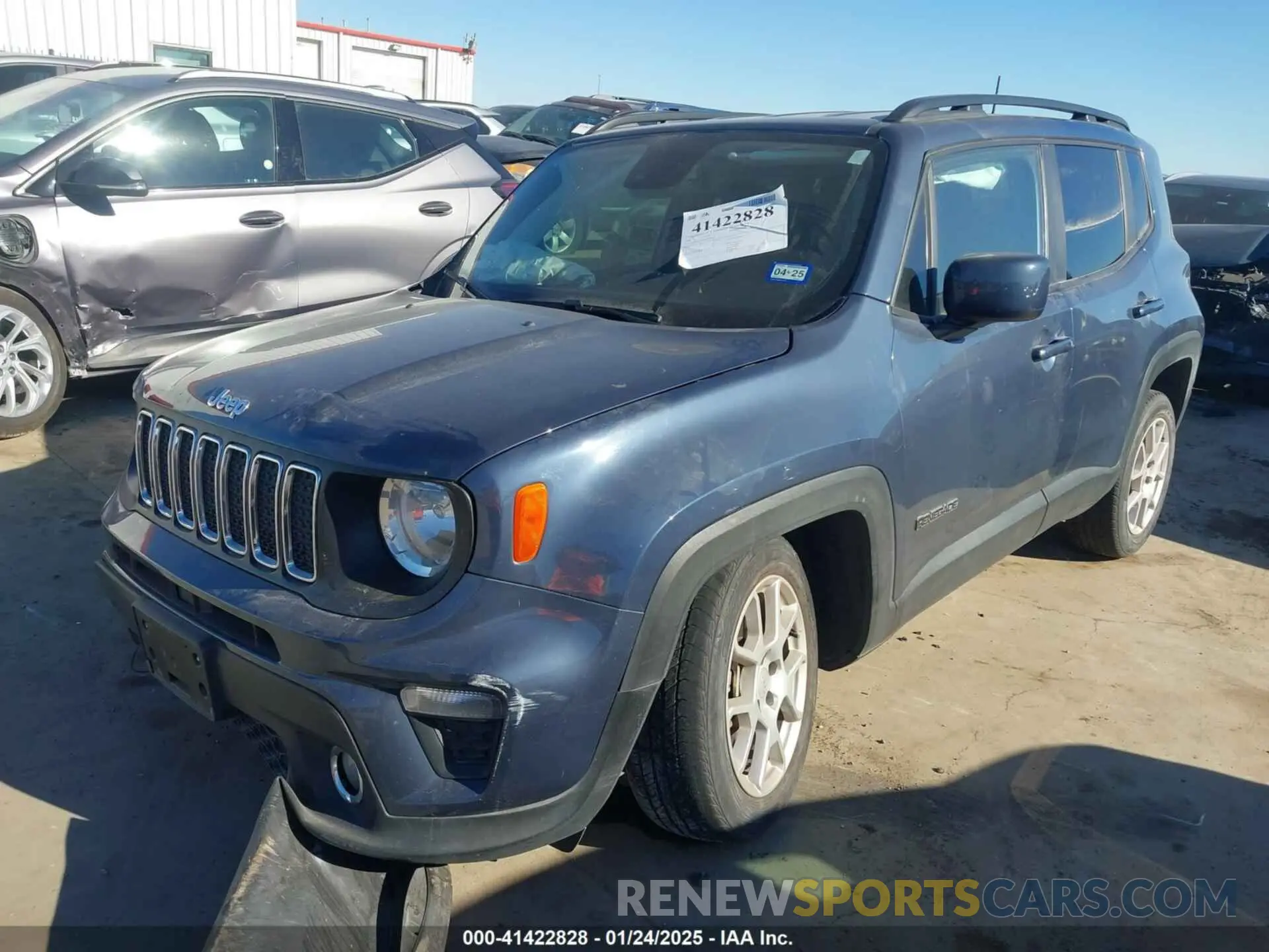 2 fotografías del automóvil dañado ZACNJCBB1MPN26170 JEEP RENEGADE 2021