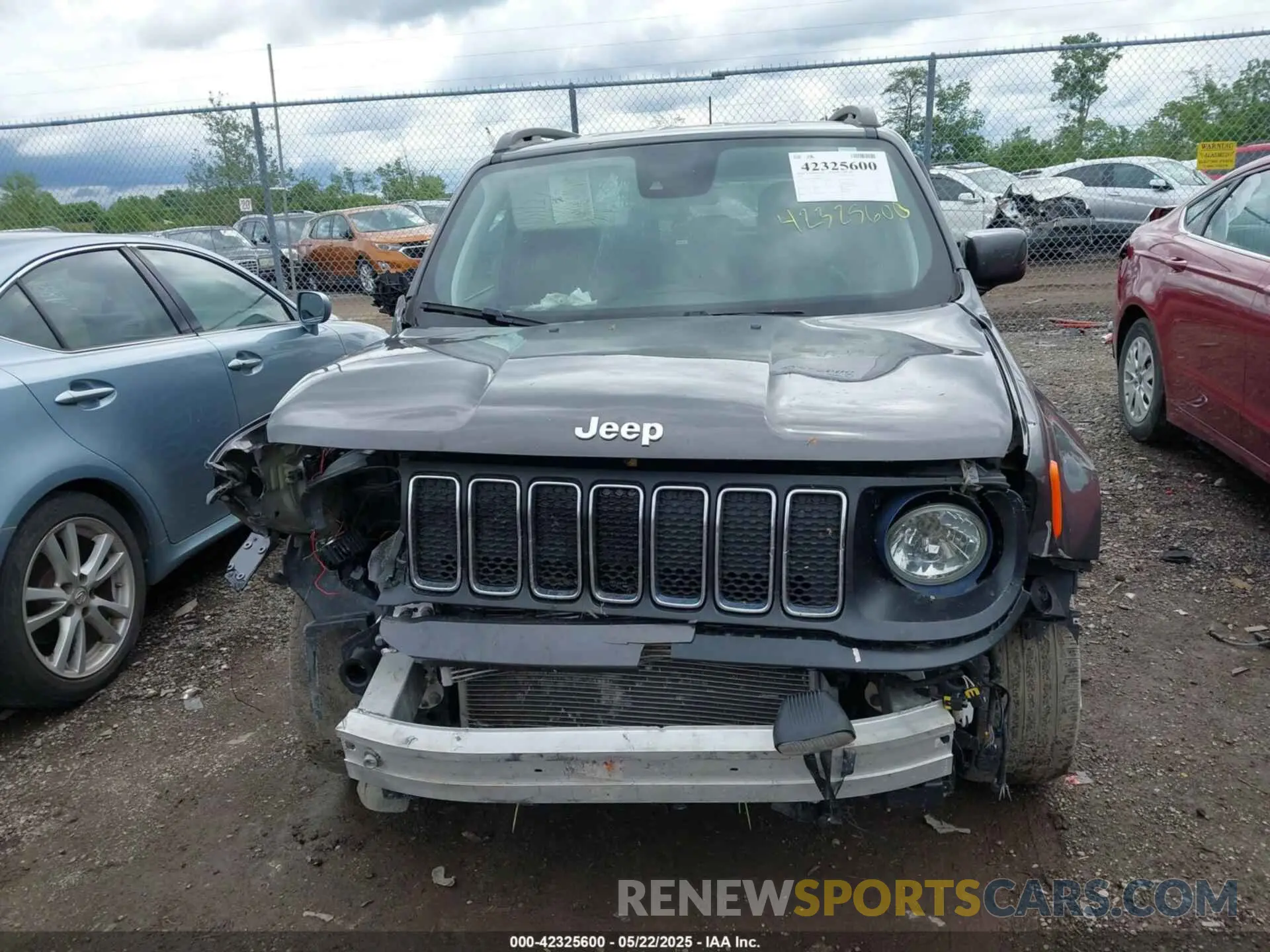 12 fotografías del automóvil dañado ZACNJCBB2MPM24716 JEEP RENEGADE 2021