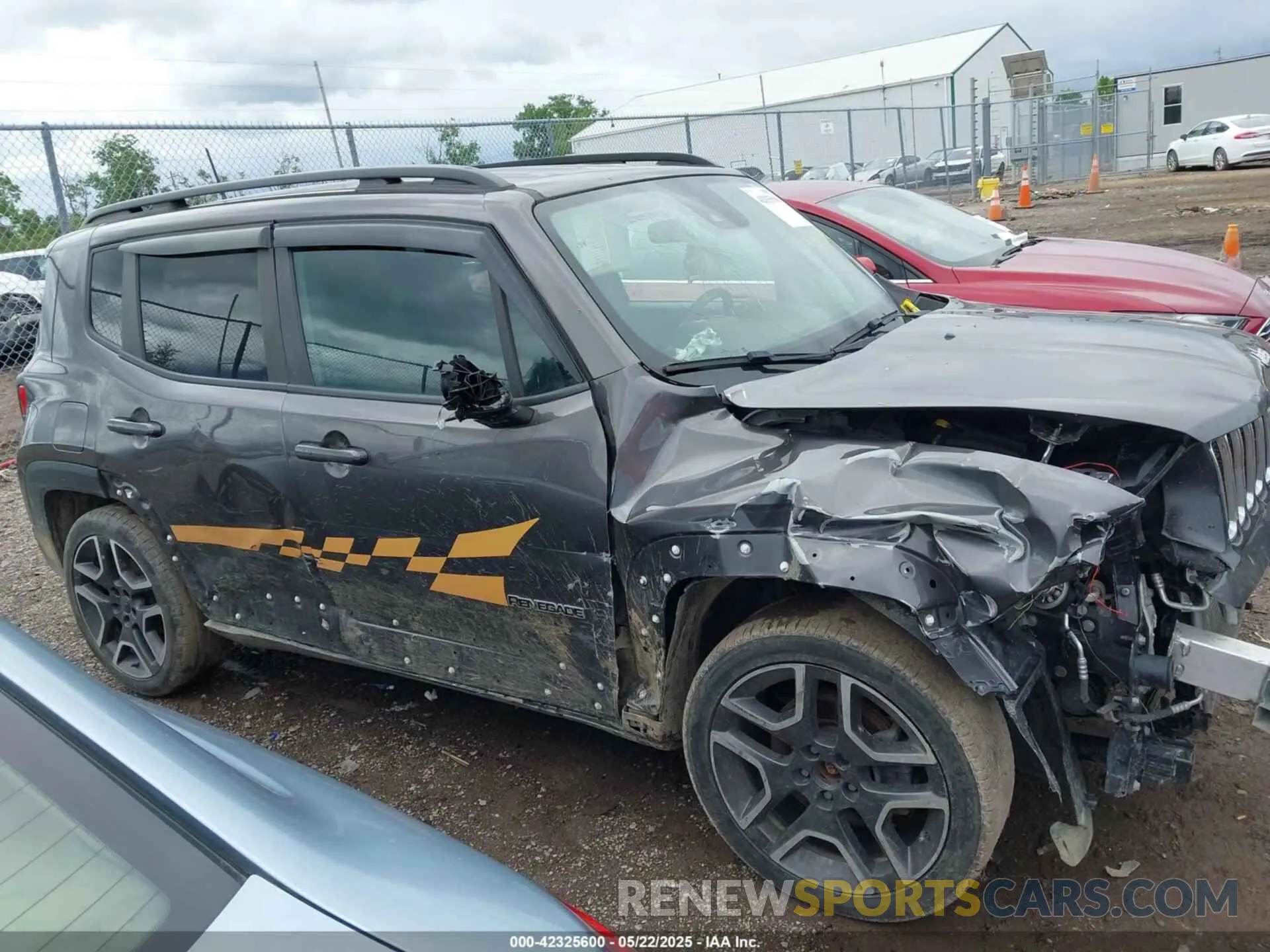 13 fotografías del automóvil dañado ZACNJCBB2MPM24716 JEEP RENEGADE 2021