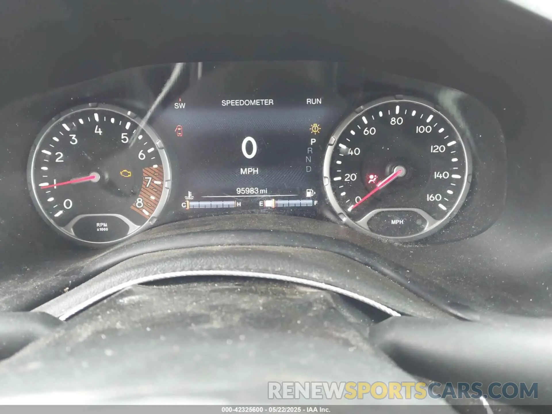 7 fotografías del automóvil dañado ZACNJCBB2MPM24716 JEEP RENEGADE 2021
