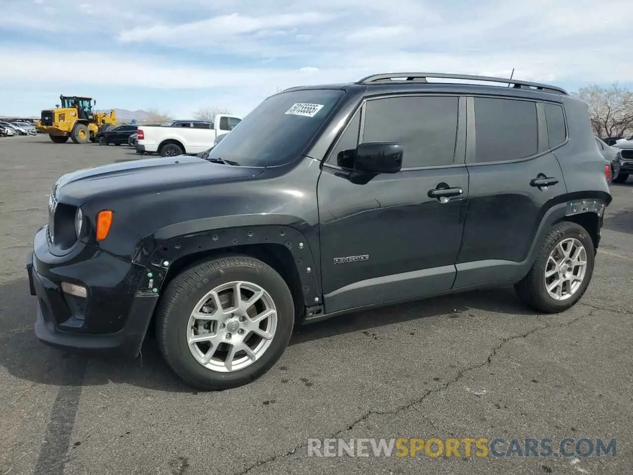 1 fotografías del automóvil dañado ZACNJCBB2MPM95351 JEEP RENEGADE 2021