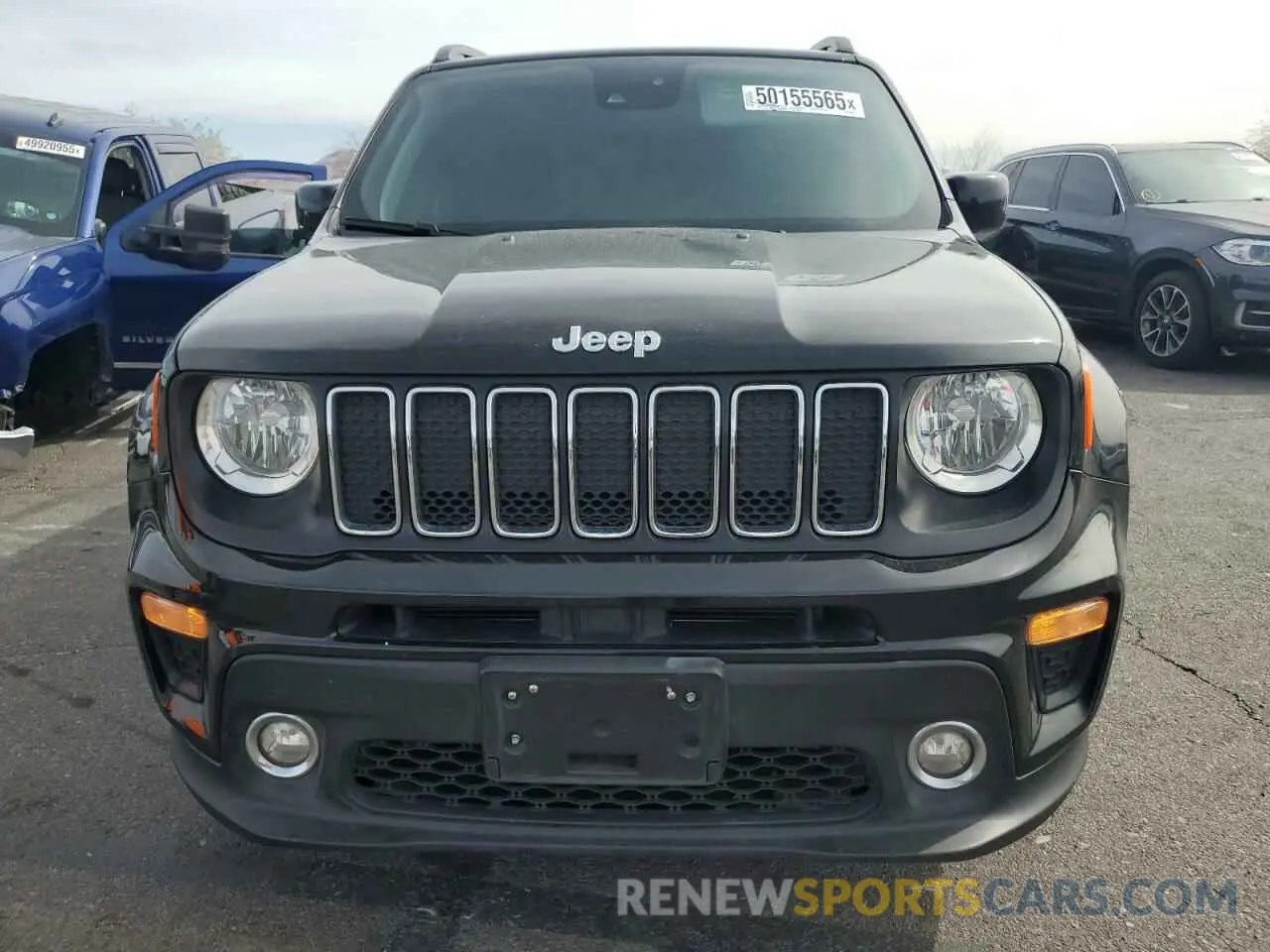 5 fotografías del automóvil dañado ZACNJCBB2MPM95351 JEEP RENEGADE 2021