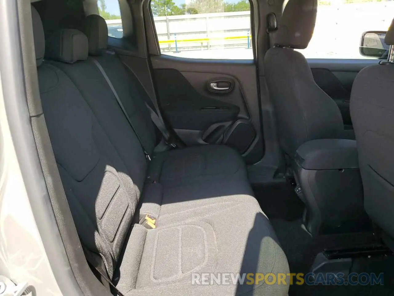 11 fotografías del automóvil dañado ZACNJCBB3MPM33876 JEEP RENEGADE 2021