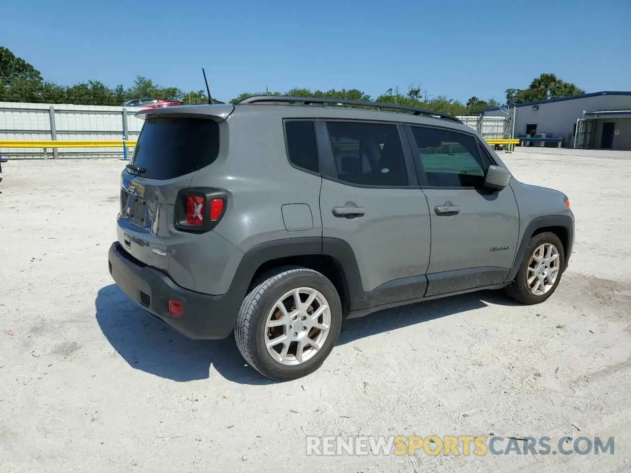3 fotografías del automóvil dañado ZACNJCBB3MPM33876 JEEP RENEGADE 2021