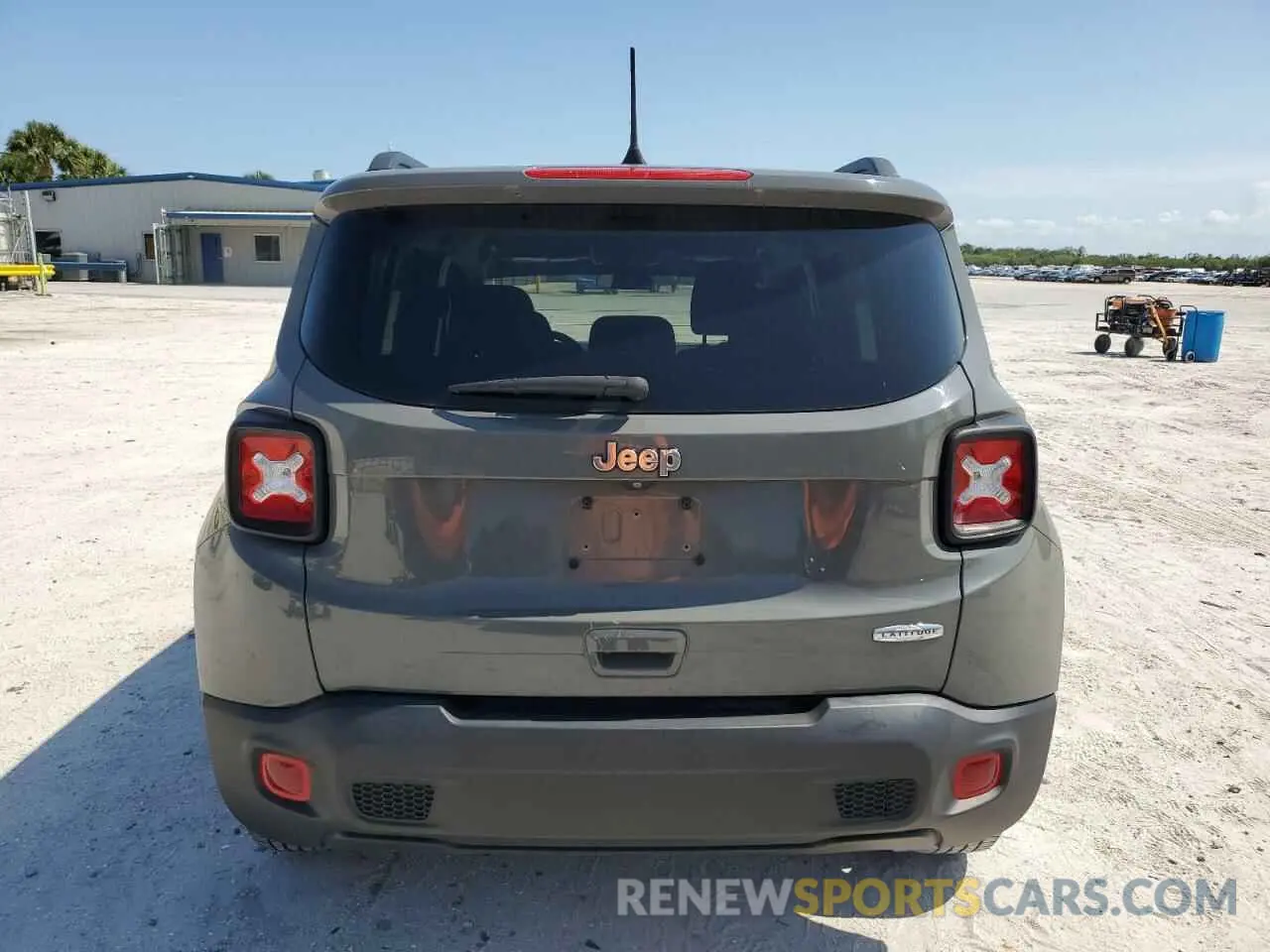 6 fotografías del automóvil dañado ZACNJCBB3MPM33876 JEEP RENEGADE 2021