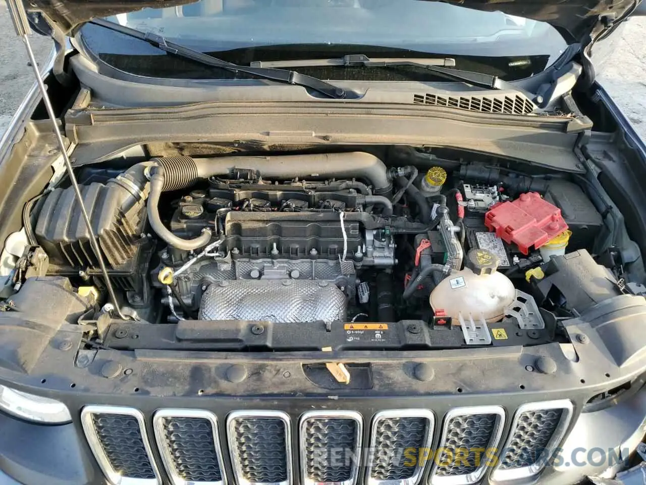 13 fotografías del automóvil dañado ZACNJCBB3MPN13260 JEEP RENEGADE 2021