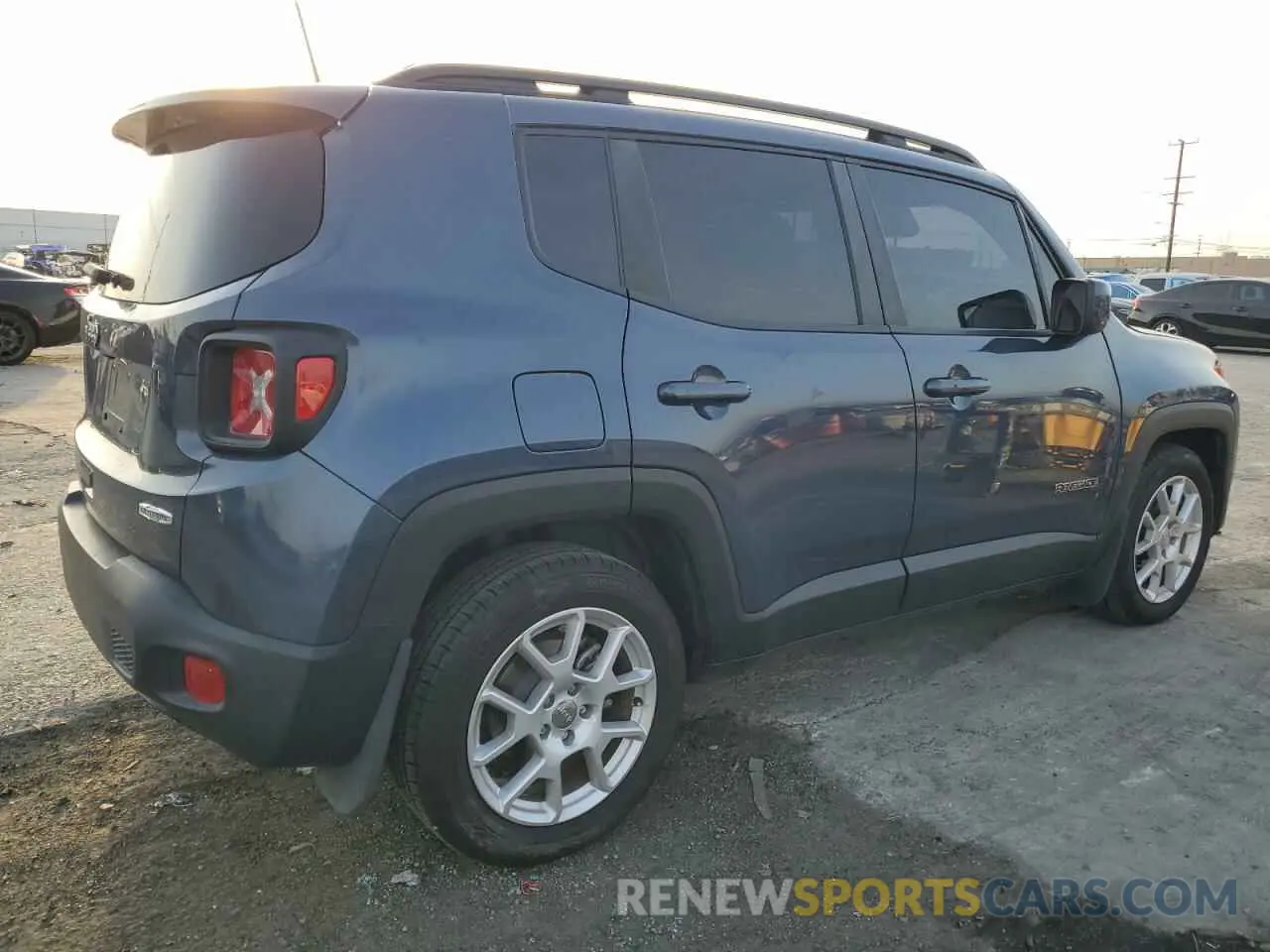 3 fotografías del automóvil dañado ZACNJCBB3MPN13260 JEEP RENEGADE 2021