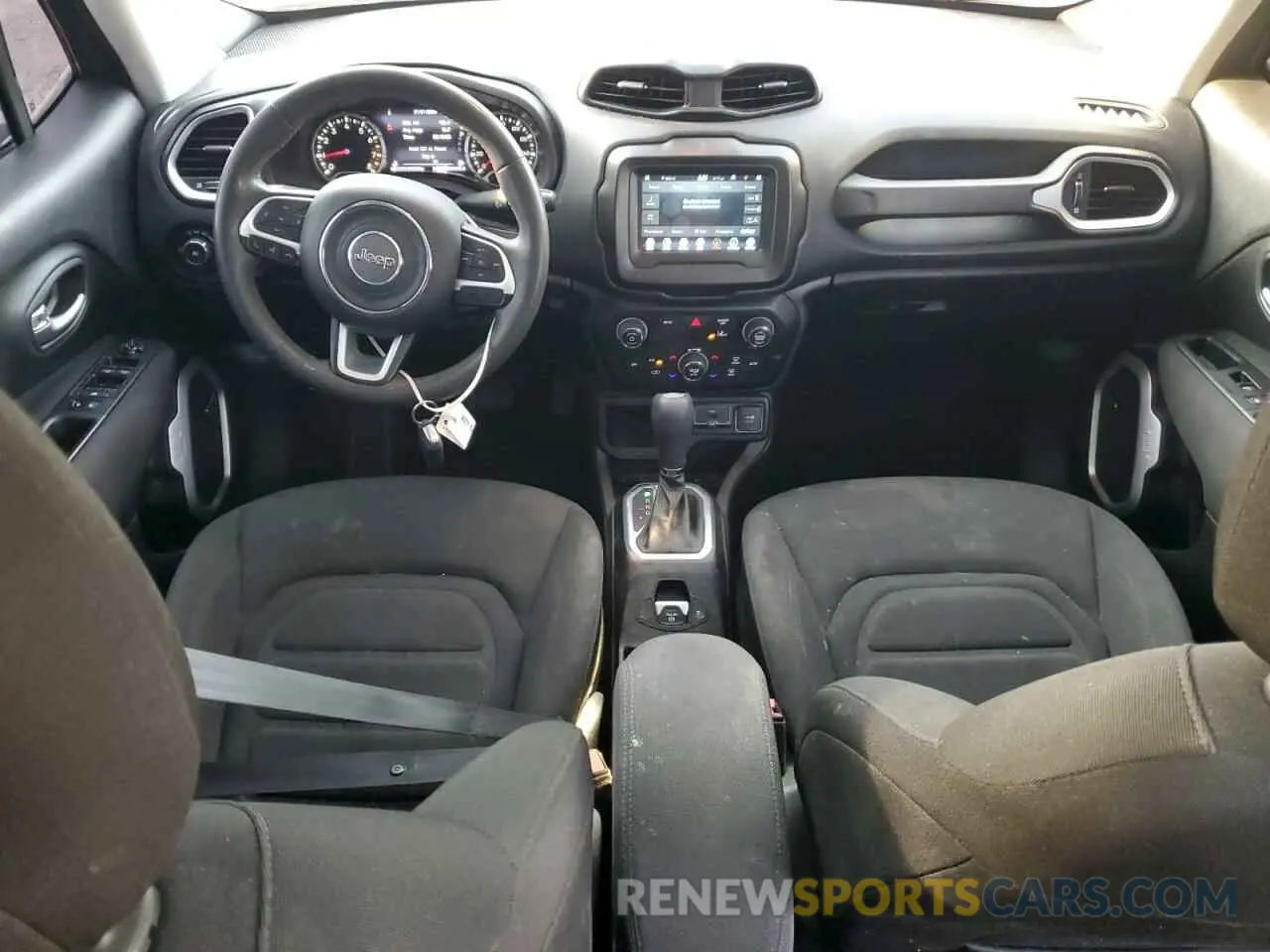 8 fotografías del automóvil dañado ZACNJCBB3MPN13260 JEEP RENEGADE 2021