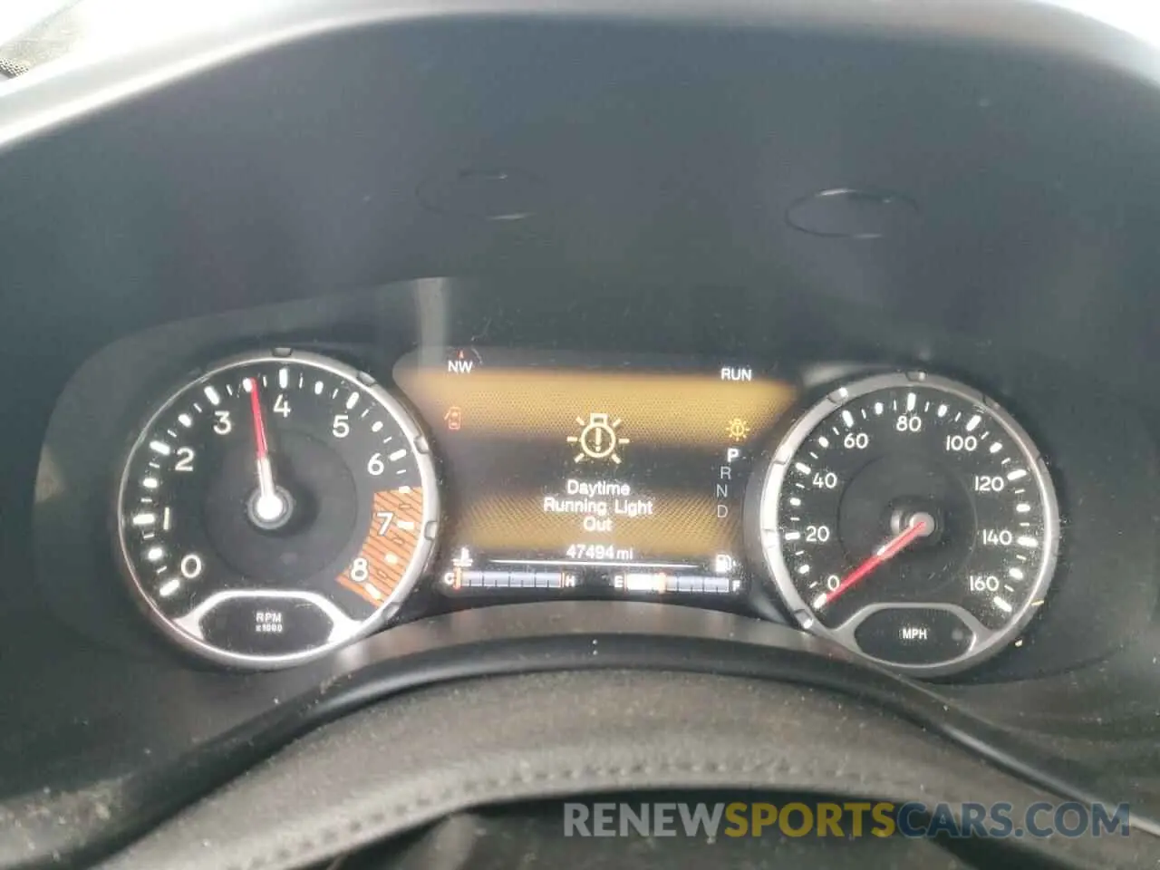 9 fotografías del automóvil dañado ZACNJCBB3MPN13260 JEEP RENEGADE 2021