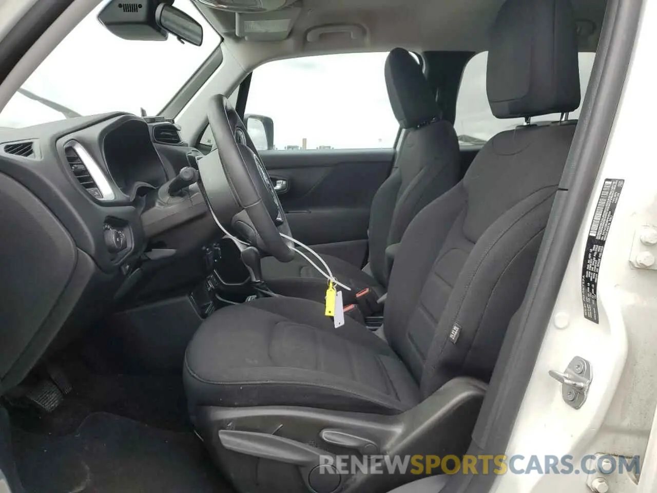 7 fotografías del automóvil dañado ZACNJCBB3MPN16000 JEEP RENEGADE 2021