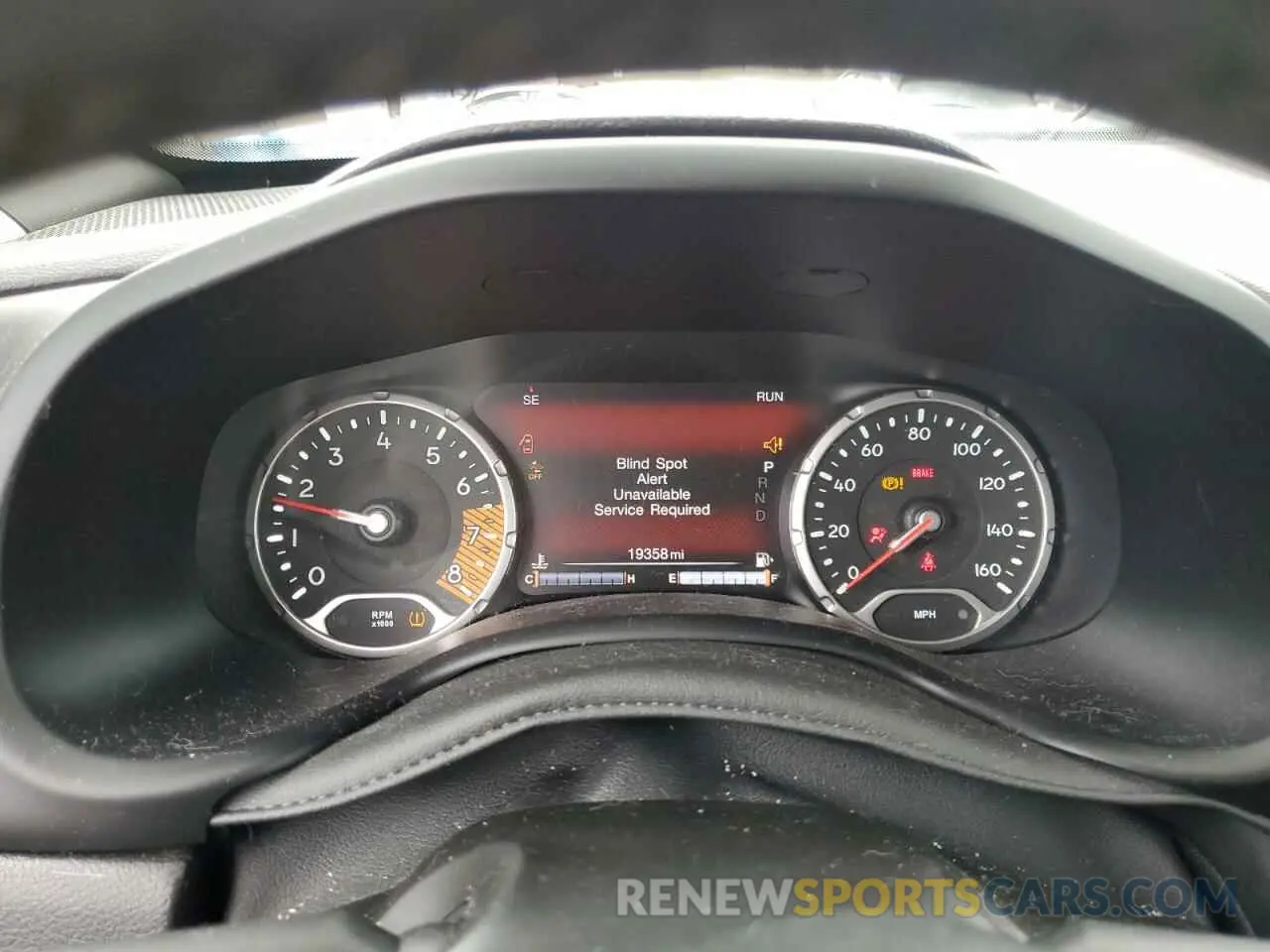 9 fotografías del automóvil dañado ZACNJCBB3MPN16000 JEEP RENEGADE 2021