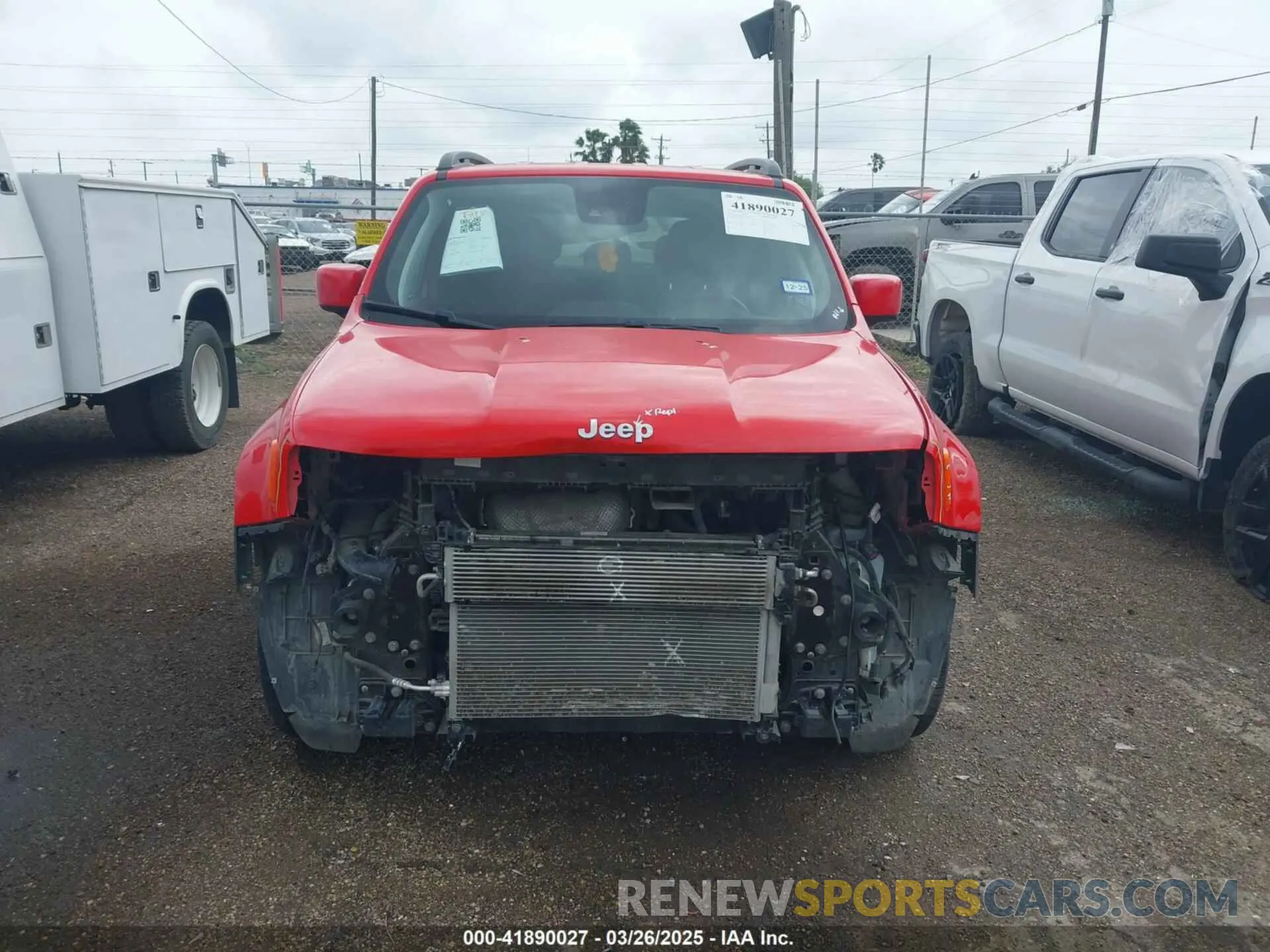 13 fotografías del automóvil dañado ZACNJCBB4MPM30453 JEEP RENEGADE 2021