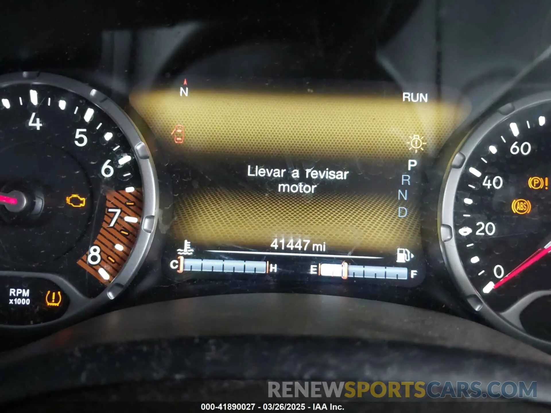 7 fotografías del automóvil dañado ZACNJCBB4MPM30453 JEEP RENEGADE 2021
