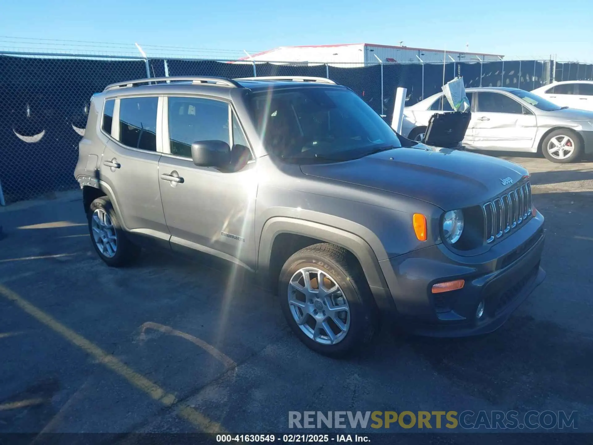1 fotografías del automóvil dañado ZACNJCBB4MPN26955 JEEP RENEGADE 2021