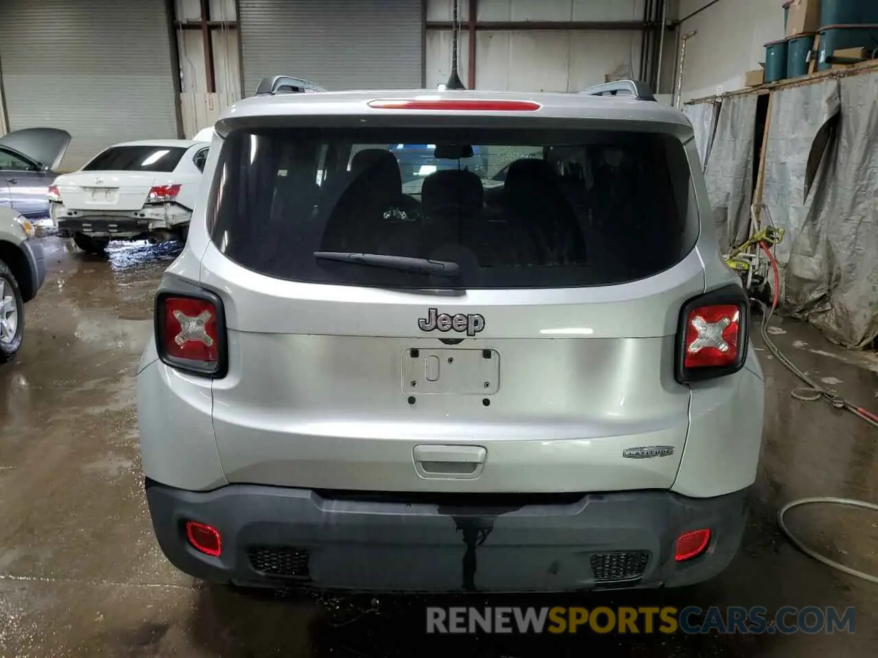 6 fotografías del automóvil dañado ZACNJCBB5MPM26766 JEEP RENEGADE 2021