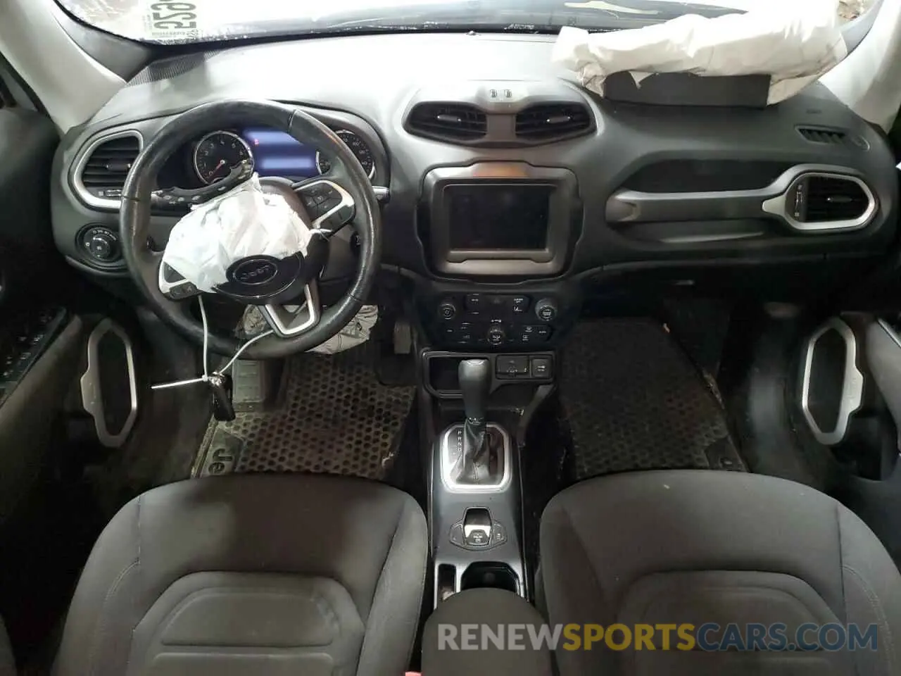 8 fotografías del automóvil dañado ZACNJCBB5MPM26766 JEEP RENEGADE 2021