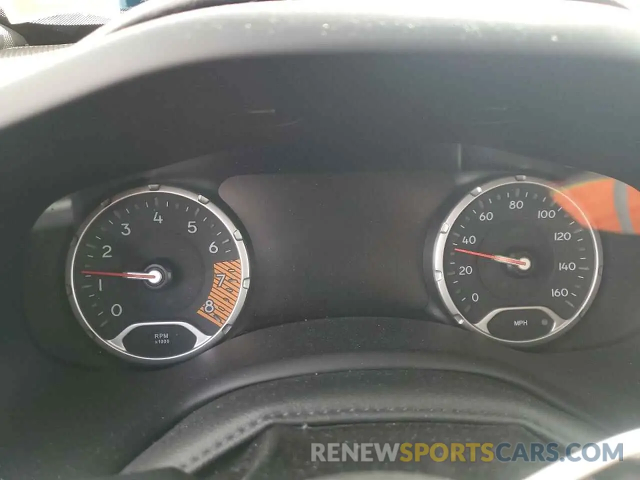 9 fotografías del automóvil dañado ZACNJCBB7MPM58036 JEEP RENEGADE 2021