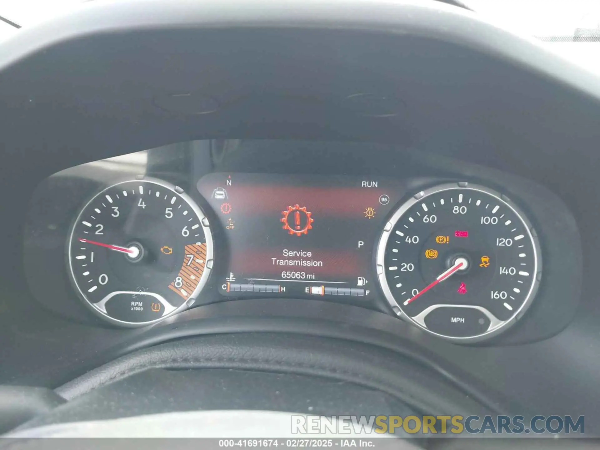 6 fotografías del automóvil dañado ZACNJCBB7MPM96429 JEEP RENEGADE 2021