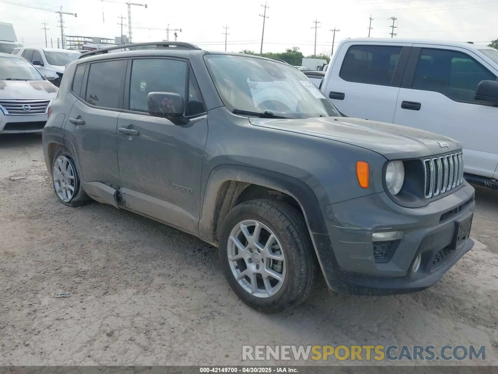 1 fotografías del automóvil dañado ZACNJCBB7MPN27999 JEEP RENEGADE 2021