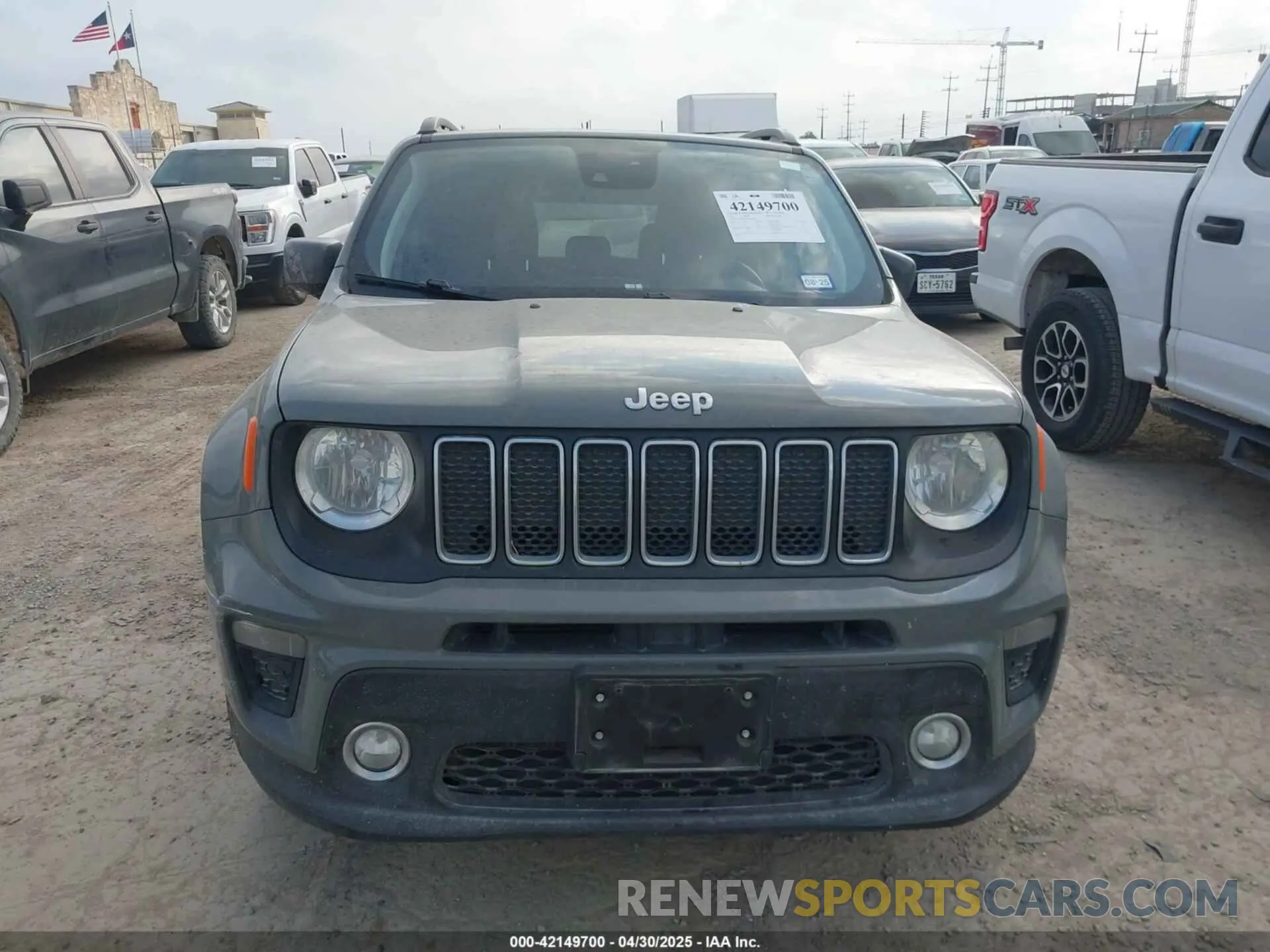11 fotografías del automóvil dañado ZACNJCBB7MPN27999 JEEP RENEGADE 2021
