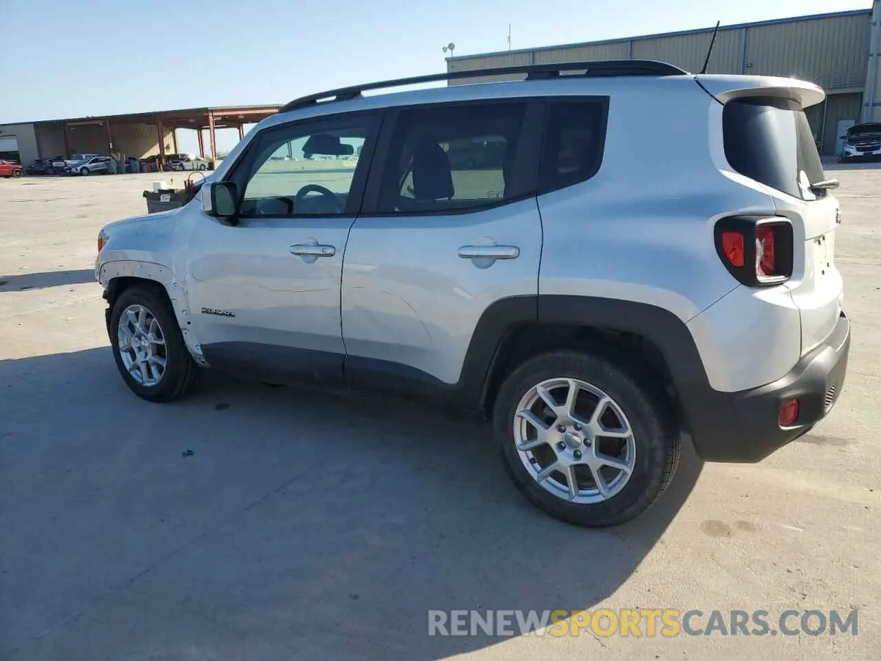 2 fotografías del automóvil dañado ZACNJCBB7MPN28103 JEEP RENEGADE 2021