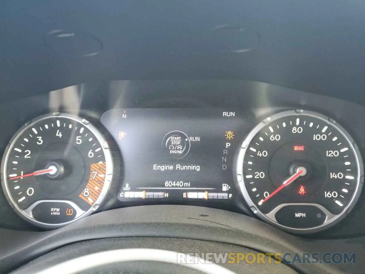 9 fotografías del automóvil dañado ZACNJCBB7MPN28103 JEEP RENEGADE 2021
