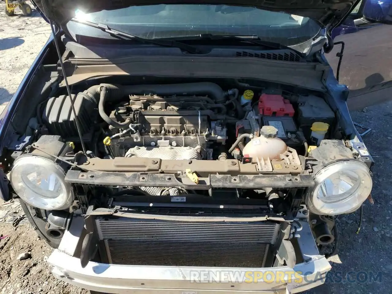 12 fotografías del automóvil dañado ZACNJCBB7MPN28957 JEEP RENEGADE 2021