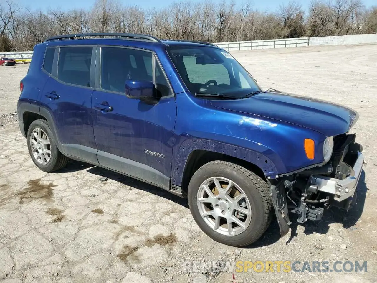 4 fotografías del automóvil dañado ZACNJCBB7MPN28957 JEEP RENEGADE 2021