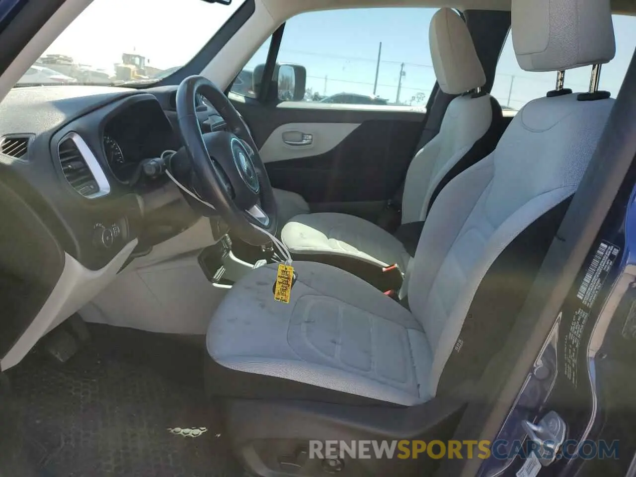 7 fotografías del automóvil dañado ZACNJCBB7MPN28957 JEEP RENEGADE 2021