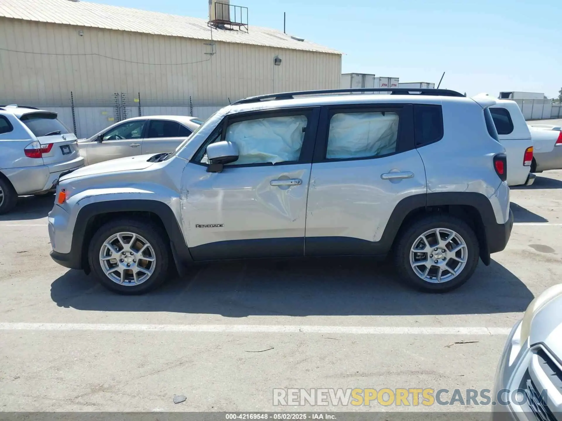 13 fotografías del automóvil dañado ZACNJCBB8MPN10712 JEEP RENEGADE 2021