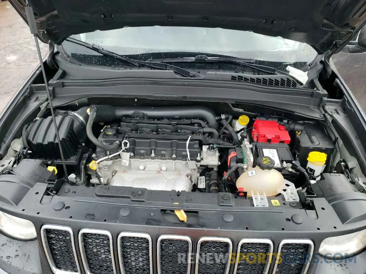 12 fotografías del automóvil dañado ZACNJCBB8MPN34752 JEEP RENEGADE 2021