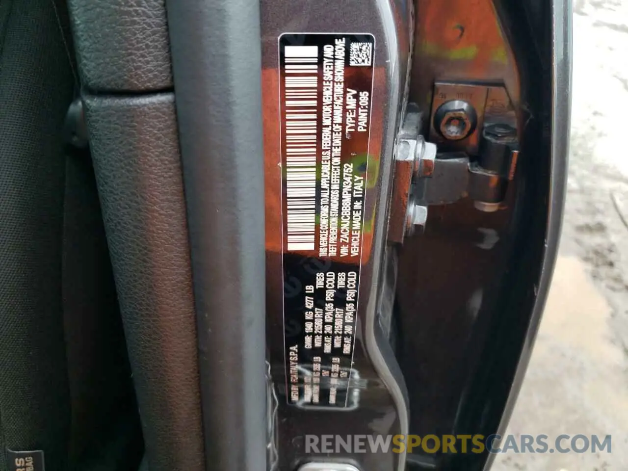 13 fotografías del automóvil dañado ZACNJCBB8MPN34752 JEEP RENEGADE 2021