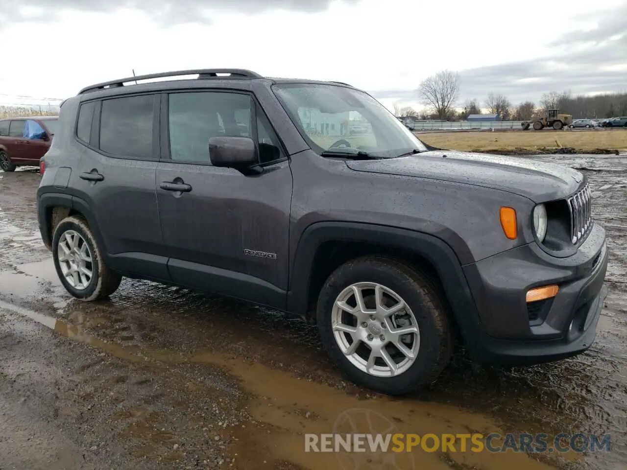 4 fotografías del automóvil dañado ZACNJCBB8MPN34752 JEEP RENEGADE 2021
