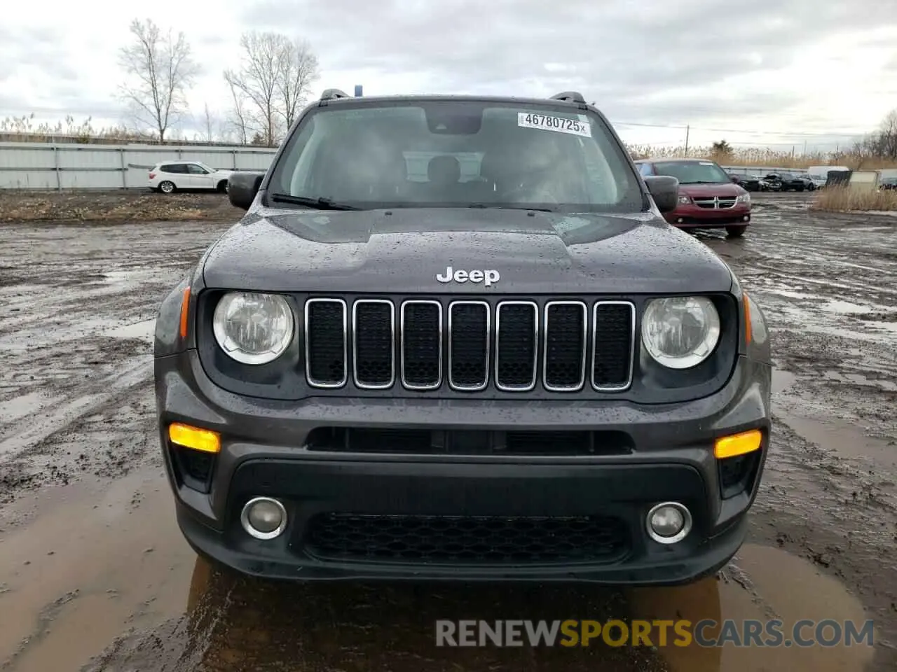 5 fotografías del automóvil dañado ZACNJCBB8MPN34752 JEEP RENEGADE 2021