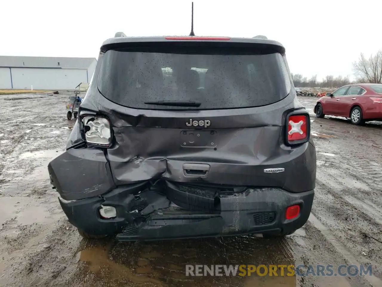 6 fotografías del automóvil dañado ZACNJCBB8MPN34752 JEEP RENEGADE 2021