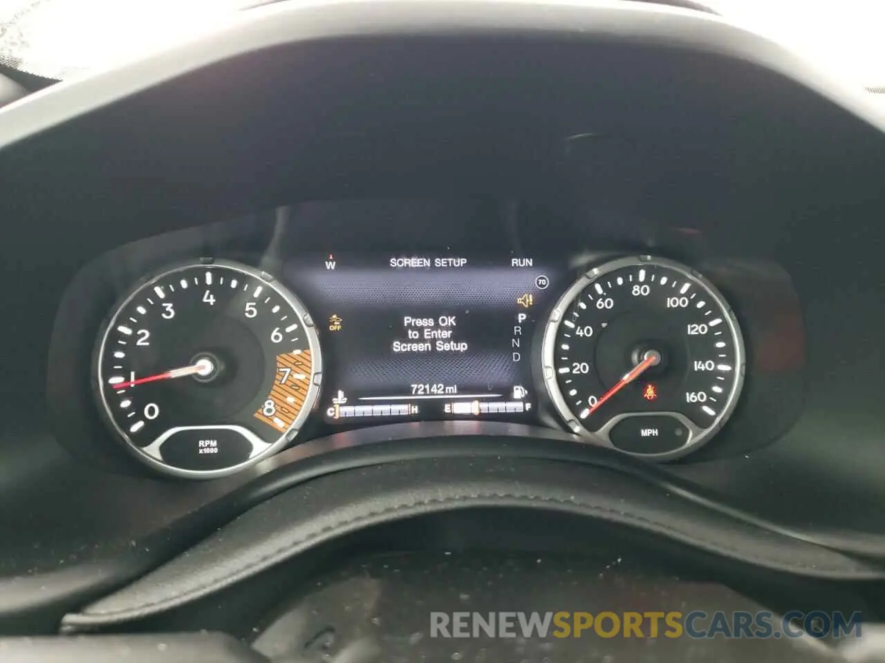9 fotografías del automóvil dañado ZACNJCBB8MPN34752 JEEP RENEGADE 2021