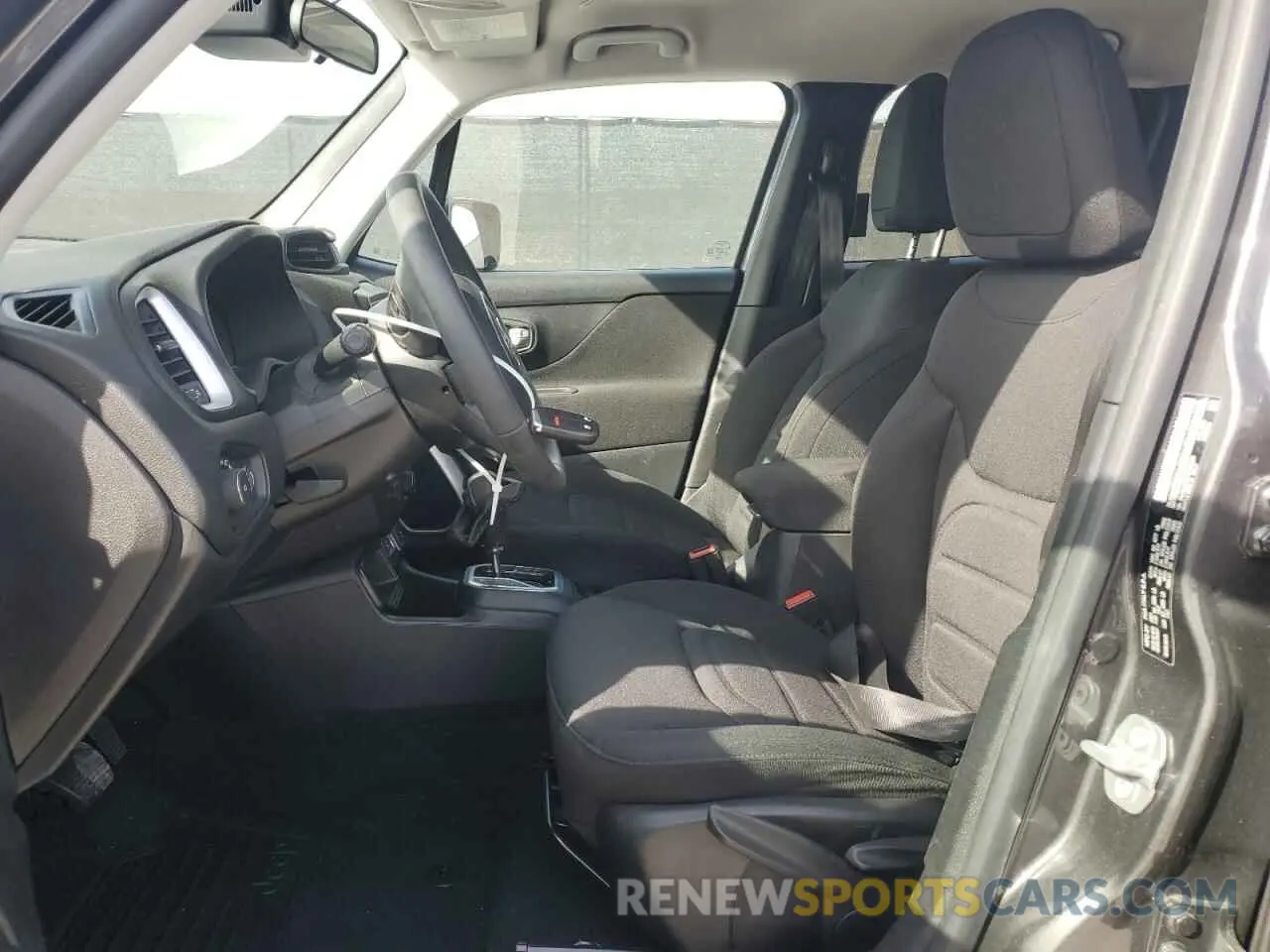 7 fotografías del automóvil dañado ZACNJCBB9MPN08080 JEEP RENEGADE 2021