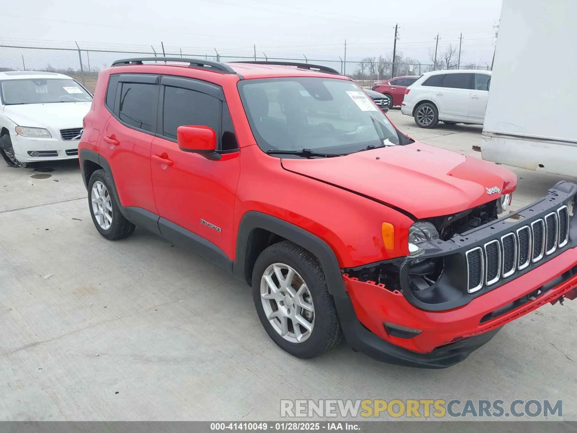 1 fotografías del automóvil dañado ZACNJCBBXMPM21045 JEEP RENEGADE 2021