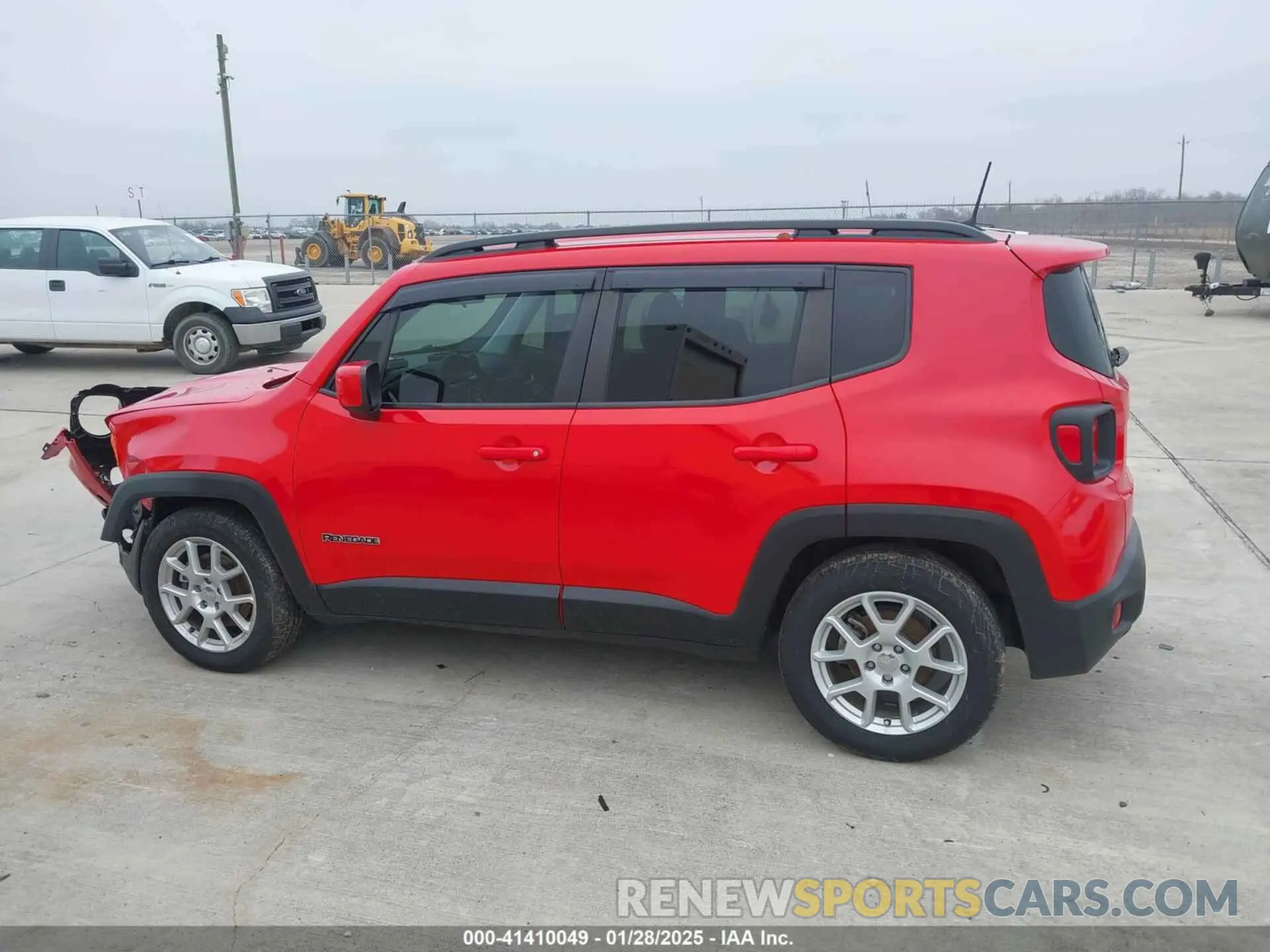 14 fotografías del automóvil dañado ZACNJCBBXMPM21045 JEEP RENEGADE 2021